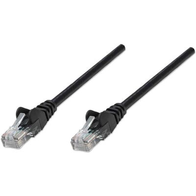 Câble de Réseau Intellinet, Cat5e, 0,5m, Noir - Câble de Réseau - Publicité Câble de Réseau Intellinet, Cat5e, 0,5m, Noir - Câble de Réseau - Publicité
