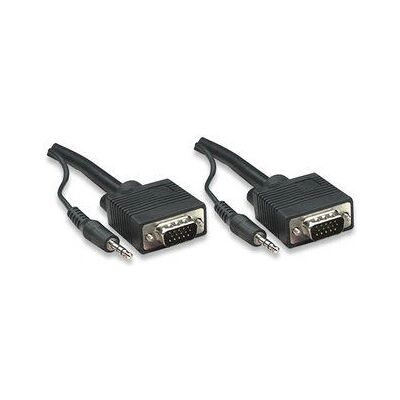 Manhattan - HD15 SVGA Cable - 1.8m - Nero - Cable Manhattan - HD15 SVGA Cable - 1.8m - Nero - Cable