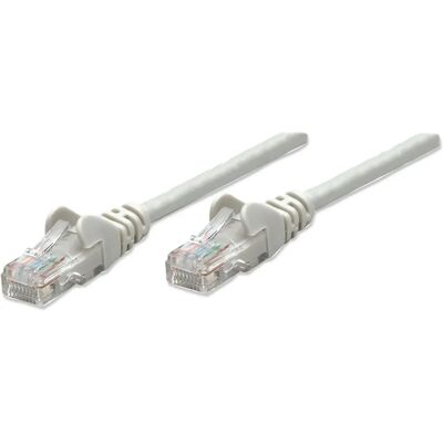 Câble réseau Intellinet 325950, gris, 10 m, Cat5e U/UTP - Publicité Câble réseau Intellinet 325950, gris, 10 m, Cat5e U/UTP - Publicité