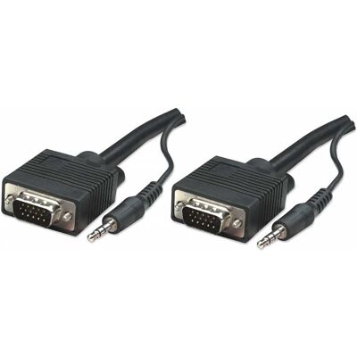 Manhattan Modello SVGA-G-200 - Cavo Video & Audio 20m Manhattan Modello SVGA-G-200 - Cavo Video & Audio 20m