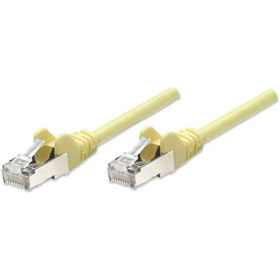 Câble réseau Cat5e 7,5 m SFTP - RJ45 - Jaune Câble réseau Cat5e 7,5 m SFTP - RJ45 - Jaune