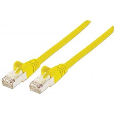 Câble réseau Intellinet 330725 - 10m S/FTP, CAT 5e, Jaune - Publicité Câble réseau Intellinet 330725 - 10m S/FTP, CAT 5e, Jaune - Publicité
