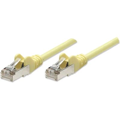 Cavo di rete Intellinet 332385 - Giallo 7,5m F/UTP Cat 5e Cavo di rete Intellinet 332385 - Giallo 7,5m F/UTP Cat 5e