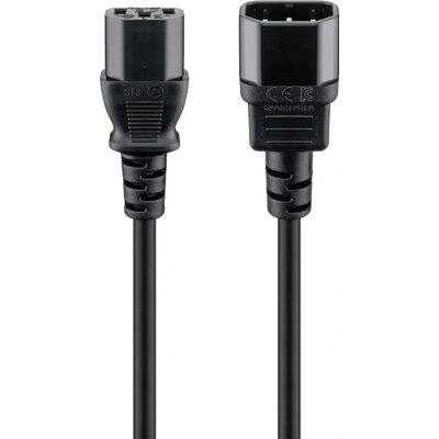 Goobay 95124 Stromkabel IEC C14 C13 - 0,5m Schwarz Goobay 95124 Stromkabel IEC C14 C13 - 0,5m Schwarz
