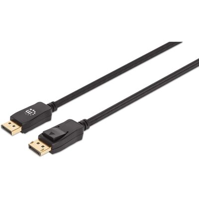 Manhattan Model 353625 DisplayPort Kabel - Sort Manhattan Model 353625 DisplayPort Kabel - Sort
