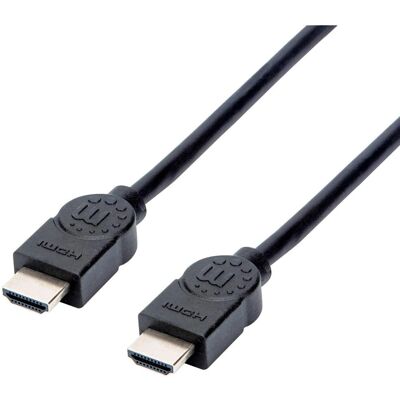 Manhattan HDMI Kabel 1,5m 4K@30Hz - Schwarz - HDMI Kabel Manhattan HDMI Kabel 1,5m 4K@30Hz - Schwarz - HDMI Kabel