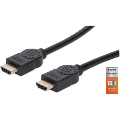 Cavo HDMI Manhattan con Ethernet 5m 4K - Cavo HDMI Cavo HDMI Manhattan con Ethernet 5m 4K - Cavo HDMI