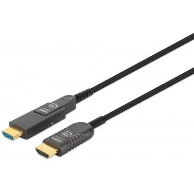 Manhattan 355551 HDMI-Kabel - 100 m, Micro HDMI, 4K UHD, Goldkontakte Manhattan 355551 HDMI-Kabel - 100 m, Micro HDMI, 4K UHD, Goldkontakte