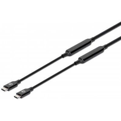 Manhattan USB Cable - 355971 - USB 3.2 Gen 2, 5m, Black Manhattan USB Cable - 355971 - USB 3.2 Gen 2, 5m, Black