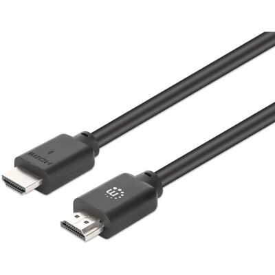 MANHATTAN - HDMI 2.0 Cable - 2m - Schwarz - HDMI cable MANHATTAN - HDMI 2.0 Cable - 2m - Schwarz - HDMI cable