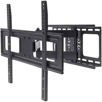 Support de moniteur Manhattan - Inclinaison et pivot réglables - VESA 200x200 à 600x400 - Noir - Publicité Support de moniteur Manhattan - Inclinaison et pivot réglables - VESA 200x200 à 600x400 - Noir - Publicité