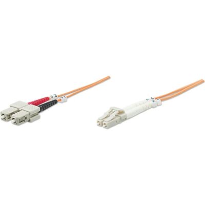 Intellinet 5,0 m LC-SC Multimode OM2 Glasvezelkabel - Gegevensoverdracht Intellinet 5,0 m LC-SC Multimode OM2 Glasvezelkabel - Gegevensoverdracht