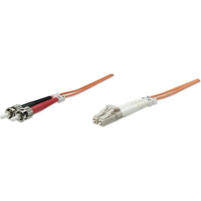 Cavo in fibra ottica Intellinet 2m LC/ST - Multimodo OM2 Cavo in fibra ottica Intellinet 2m LC/ST - Multimodo OM2