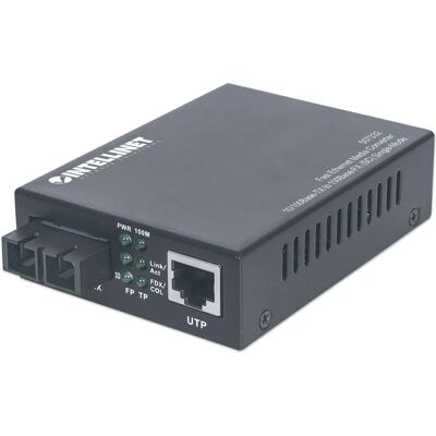 Intellinet 507332 Convertitore di rete - 100 Mbps, Monomodale, SC Intellinet 507332 Convertitore di rete - 100 Mbps, Monomodale, SC