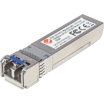 Intellinet 507479 10GbE Fiber SFP+ Transceiver - Do 10 km Intellinet 507479 10GbE Fiber SFP+ Transceiver - Do 10 km