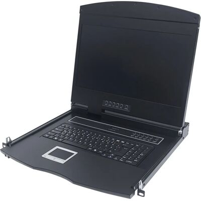 Intellinet 507981 Rack-Konsole - 17 Zoll - 1280x1024 - Schwarz Intellinet 507981 Rack-Konsole - 17 Zoll - 1280x1024 - Schwarz