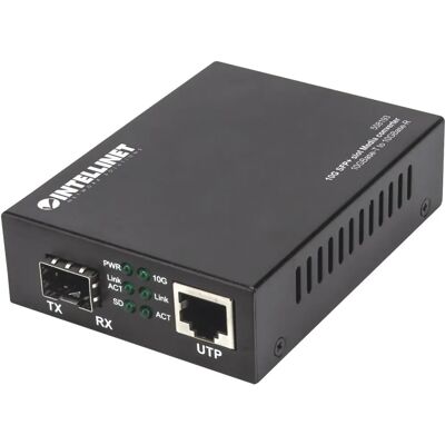 Convertidor de medios de red Intellinet 508193 - 10GBase-T a 10GBase-R Convertidor de medios de red Intellinet 508193 - 10GBase-T a 10GBase-R