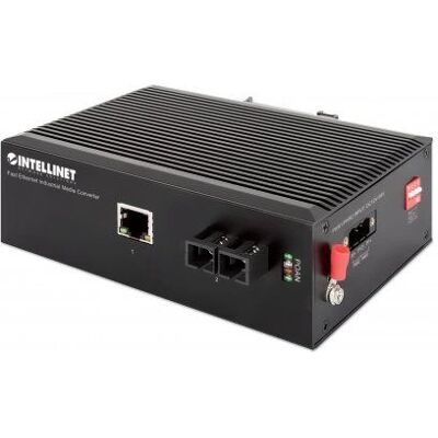 Convertidor de medios de red Intellinet 508322 - 1310 nm, Negro, 20 km Convertidor de medios de red Intellinet 508322 - 1310 nm, Negro, 20 km