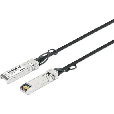 Intellinet 508445 InfiniBand/Glasfaserkabel SFP+ Schwarz, Silber - InfiniBand/Glasfaserkabel Intellinet 508445 InfiniBand/Glasfaserkabel SFP+ Schwarz, Silber - InfiniBand/Glasfaserkabel