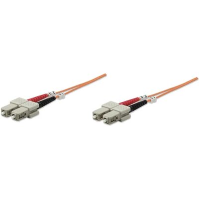 Intellinet 5m SC/SC Fiberoptisk Kabel - Dataöverföring, OM1 Intellinet 5m SC/SC Fiberoptisk Kabel - Dataöverföring, OM1