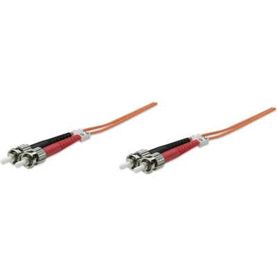 Intellinet 511216 Fiberoptisk kabel - Multimode, Orange, 3m Intellinet 511216 Fiberoptisk kabel - Multimode, Orange, 3m