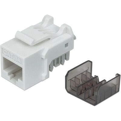 Logon LKS490 Keystone Modul - Netzwerklösungen 10G Cat6A RJ45 UTP Weiß Logon LKS490 Keystone Modul - Netzwerklösungen 10G Cat6A RJ45 UTP Weiß