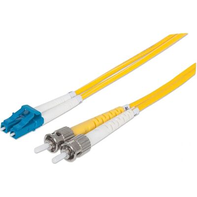 Intellinet 516976 fiberoptisk kabel - Monomode OS2, 5m, Gul Intellinet 516976 fiberoptisk kabel - Monomode OS2, 5m, Gul