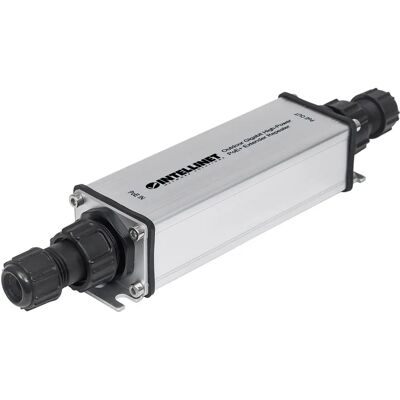 Intellinet Gray PoE Adapter - PoE Plus Extend/Repeat Gigabit Intellinet Gray PoE Adapter - PoE Plus Extend/Repeat Gigabit
