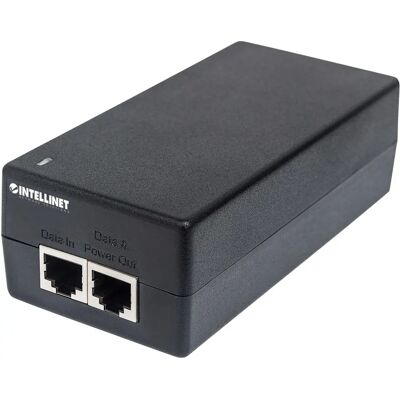 Intellinet Gigabit Ultra PoE+ Injector - 60W, IEEE 802.3bt/at, Plastic Intellinet Gigabit Ultra PoE+ Injector - 60W, IEEE 802.3bt/at, Plastic
