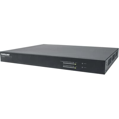 Intellinet 561440 Managed Gigabit Ethernet PoE Netzwerk-Switch - Schwarz Intellinet 561440 Managed Gigabit Ethernet PoE Netzwerk-Switch - Schwarz