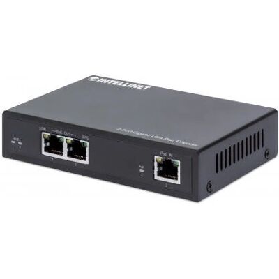 Extenseur réseau Intellinet 561600 - Noir - 10/100/1000 Mbit/s - Publicité Extenseur réseau Intellinet 561600 - Noir - 10/100/1000 Mbit/s - Publicité