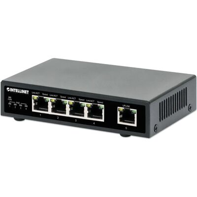 Intellinet 561839 Gigabit Ethernet PoE+ Switch - przełącznik sieciowy Intellinet 561839 Gigabit Ethernet PoE+ Switch - przełącznik sieciowy