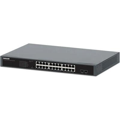 Switch sieciowy Intellinet 561907 - 24 porty Gigabit PoE+ Switch sieciowy Intellinet 561907 - 24 porty Gigabit PoE+