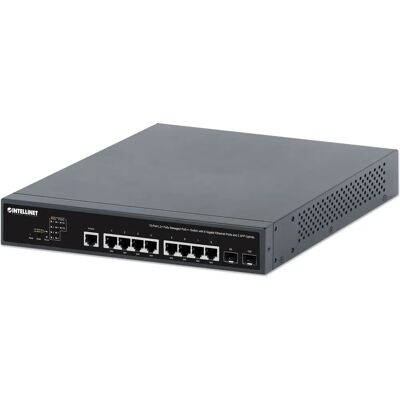 Switch Ethernet Gigabit gestito Intellinet 562003 - Nero Switch Ethernet Gigabit gestito Intellinet 562003 - Nero