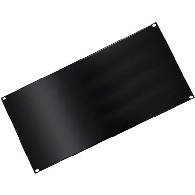 Techly I-CASE BLANK-5-BK Pannello accessori rack - Pannello di chiusura per armadi rack, 19 pollici, nero, metallo, 486x220mm, 5 HE Techly I-CASE BLANK-5-BK Pannello accessori rack - Pannello di chiusura per armadi rack, 19 pollici, nero, metallo, 486x220mm, 5 HE
