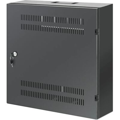 Intellinet 713689 Wall Mount Rack Cabinet - 4U/2U - Black Intellinet 713689 Wall Mount Rack Cabinet - 4U/2U - Black