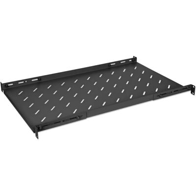 Accesorio para rack Intellinet - Estante ajustable - 1U - Negro Accesorio para rack Intellinet - Estante ajustable - 1U - Negro