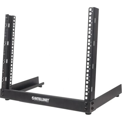 Armoire rack Intellinet 714747 - 12U, Noir, Cadre ouvert - Publicité Armoire rack Intellinet 714747 - 12U, Noir, Cadre ouvert - Publicité