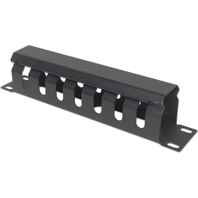 Accessoire de rack Intellinet 714853 - Panneau de gestion de câbles 10" - Publicité Accessoire de rack Intellinet 714853 - Panneau de gestion de câbles 10" - Publicité