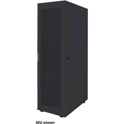 Armadio rack Intellinet 715461 - 42U, Nero, Autonomo Armadio rack Intellinet 715461 - 42U, Nero, Autonomo
