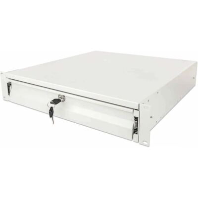 Accesorio de rack Intellinet - Cajón de acero 2U - Gris - 48.3 cm Accesorio de rack Intellinet - Cajón de acero 2U - Gris - 48.3 cm