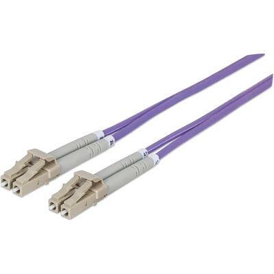 Câble en fibre optique OM4 violet Intellinet 750875 - Câble en fibre optique - Publicité Câble en fibre optique OM4 violet Intellinet 750875 - Câble en fibre optique - Publicité