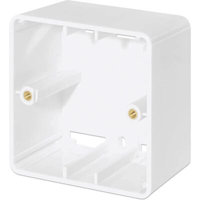 Intellinet 771894 Oberflächenmontagerahmen für Netzwerkboxen - Weiß Intellinet 771894 Oberflächenmontagerahmen für Netzwerkboxen - Weiß