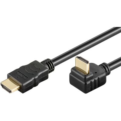 Goobay 31924 HDMI Vysokorychlostní Kabel - Typ A (Standard) - 4K, 270° zahnutý Goobay 31924 HDMI Vysokorychlostní Kabel - Typ A (Standard) - 4K, 270° zahnutý