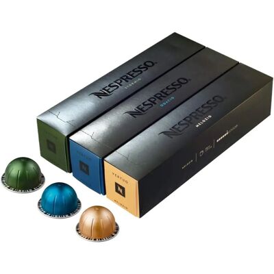 Nespresso Vertuoline Coffee Assortment - Best Sellers - 3 Sleeves Nespresso Vertuoline Coffee Assortment - Best Sellers - 3 Sleeves