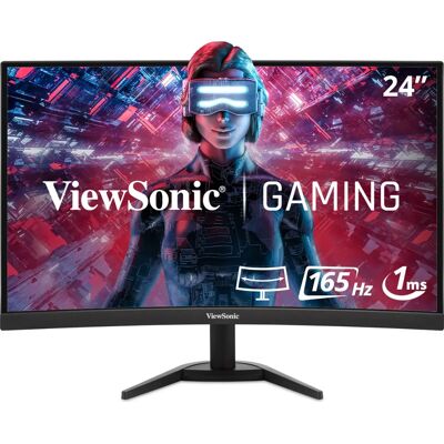 ViewSonic VX2468-PC-MHD LED-Monitor - 24 Zoll Full HD Curved Gaming ViewSonic VX2468-PC-MHD LED-Monitor - 24 Zoll Full HD Curved Gaming
