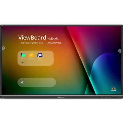 Pizarra Interactiva ViewSonic IFP6550-5 - 65" Pantalla Táctil 4K Negra Pizarra Interactiva ViewSonic IFP6550-5 - 65" Pantalla Táctil 4K Negra