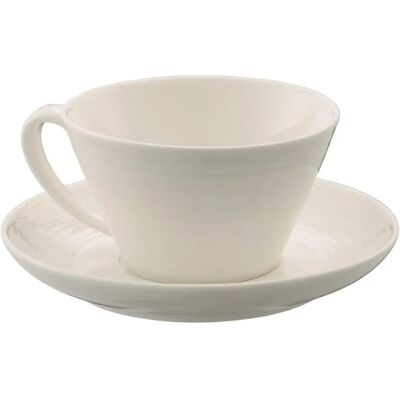Belleek Living Ripple White Tea Set - Tea Set Belleek Living Ripple White Tea Set - Tea Set