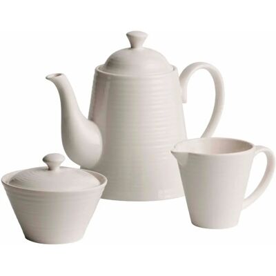 Belleek Living Ripple Beverage Set - Beverage Set Belleek Living Ripple Beverage Set - Beverage Set