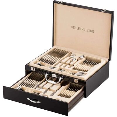 Belleek Living Occasions 72-Piece Cutlery Set - Silver Belleek Living Occasions 72-Piece Cutlery Set - Silver